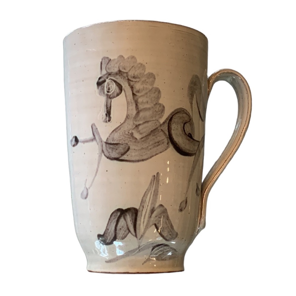Vintage Pottery Mug from Award Winning Artist